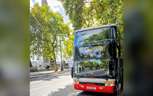 A Barker Bus coach on a day trip